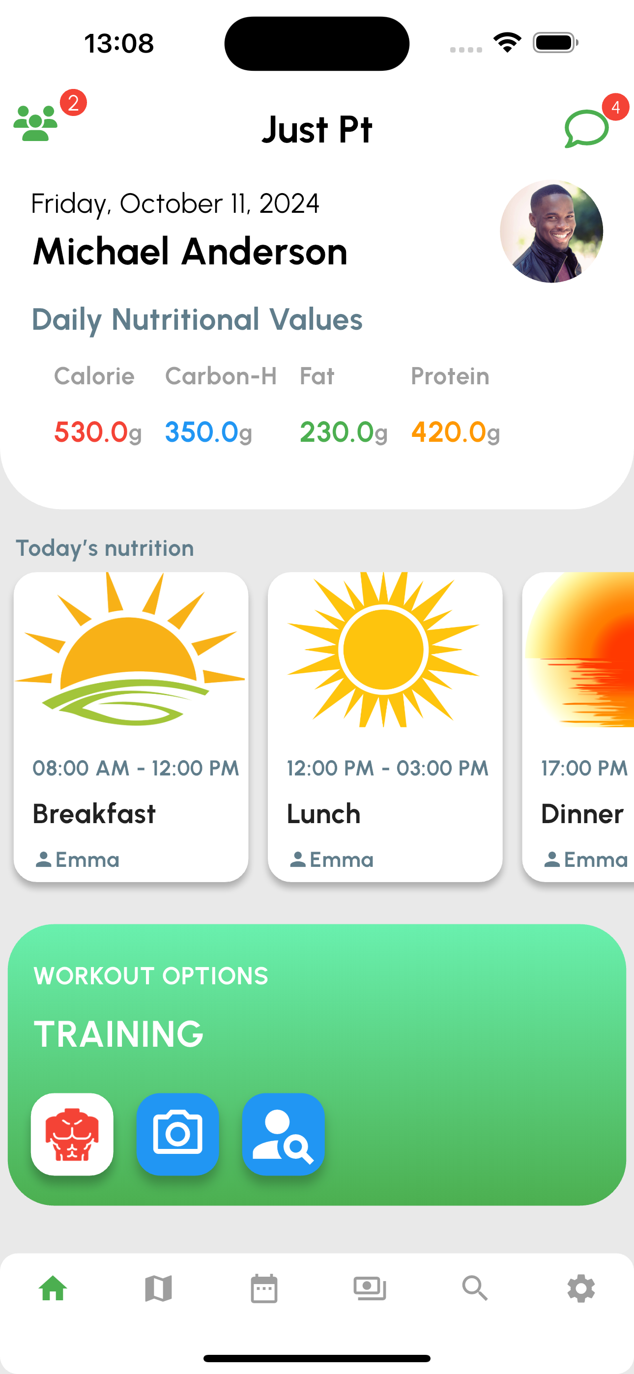 HealthTrack Diet Planner